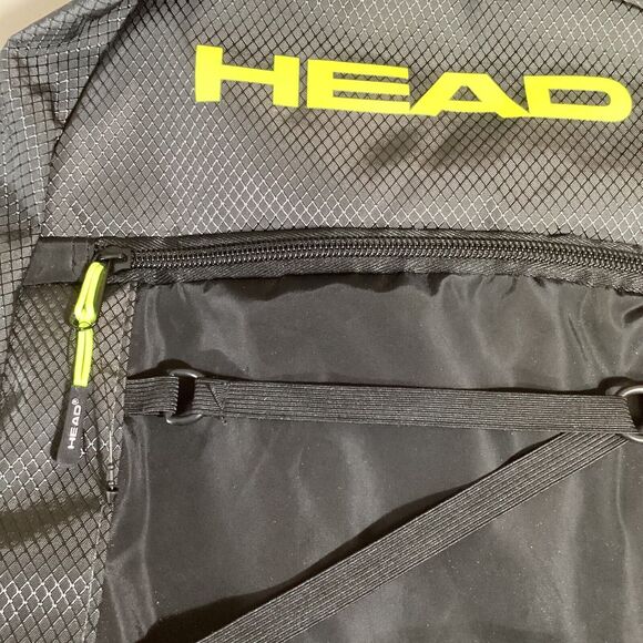 HEAD Backpack W/ 3 Pockets, Bungee & Dual Cup Holders-BLACK-Back To School - Picture 2 of 10